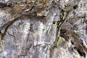 Walls from  Petnica cave in Valjevo, Serbia