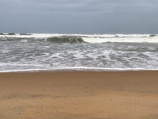 wave on the beach