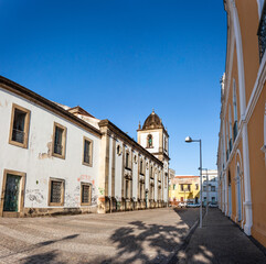 Fototapeta na wymiar Rua da Alfândega - Igreja da Madre de Deus, Recife Antigo.