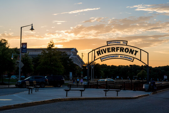 Montgomery Riverfront sign