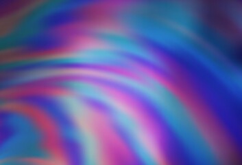 Obraz premium Light Purple vector background with curved lines.