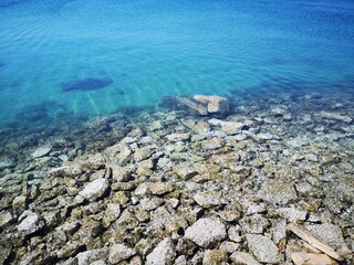 The clear blue sea
