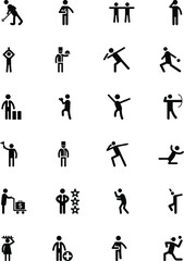 Human Avatar Vector Icons 