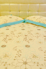 Comfortable and stylish looking for luxury beige pillows and bed