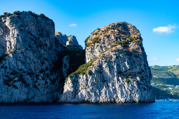 Italy, Campania, Amalfi Coast - 14 August 2019 - The wonderful nature of the Amalfi coast