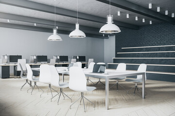 Modern conference loft interior