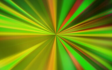 Light Green, Yellow vector colorful blur background.