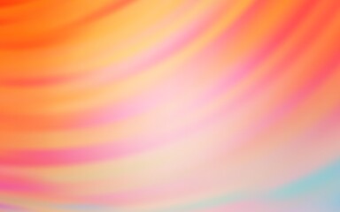 Light Orange vector pattern with lines.