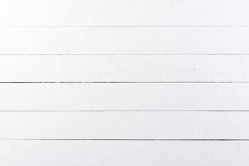 Top view of white  wooden texture background with space.