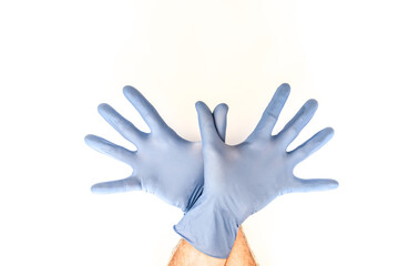 hands making dove symbol of peace