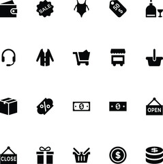 Shopping Vector Icons