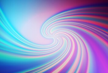 Light Pink, Blue vector glossy abstract layout.