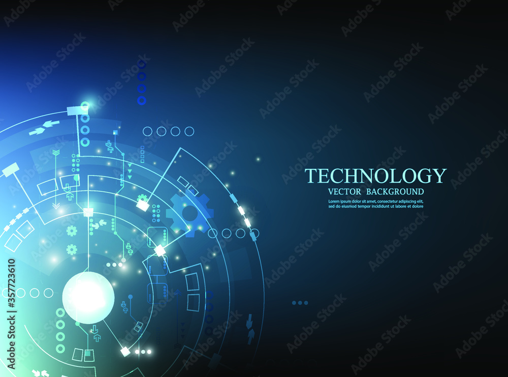 Poster abstract cyber computer background.vector gesign.