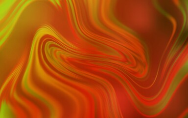 Light Orange vector blurred bright template.