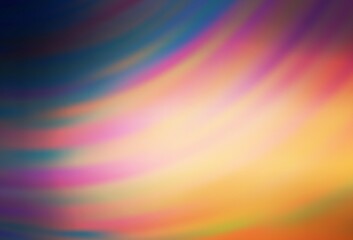 Light Pink, Yellow vector backdrop with wry lines.