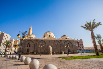 Abu Bakr mosque, a historical mosque in Medina, Abu Bakr is one of Prophet Muhammed closest...