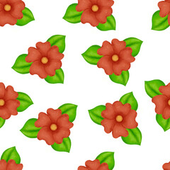 seamless pattern flowers, forest green, gray leaves garland, white background. Wedding invitation banner. Floral arrangement.