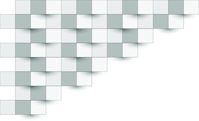 White abstract texture. 3D paper art style vector backgrounds can be used in cover designs, book designs, posters, website backgrounds, or advertisements