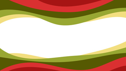 Abstract colorful background of color waves. Template for flyer, cover or banner