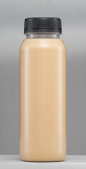Plastic / Glass coffee milk or chocholate bottle no distortion water 