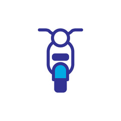 motor cycle icon logo illustration design