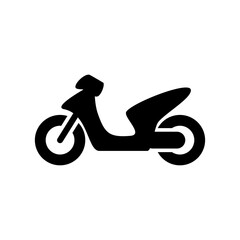 motor cycle icon logo illustration design