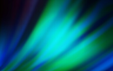 Light BLUE vector blurred shine abstract background.