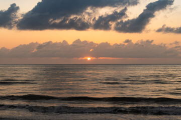 sunrise on the beach