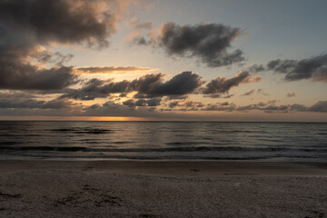 sunrise on the beach