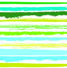 abstract colorful green paint brush and scribble lines with horizontal lines pattern for your design. creative colorful green nice brush strokes and hand drawn with horizontal lines background