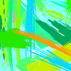 Abstract colourful paint brush and strokes, scribble lines pattern background. creative nice hand drawn and splash colours for your design. Nice tone colours fantasy stripes and grunge