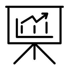 Presentation report icon