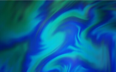 Light BLUE vector colorful blur backdrop.