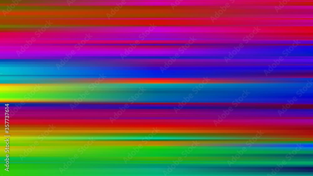 Poster colorful background animation horizontal lines move quickly