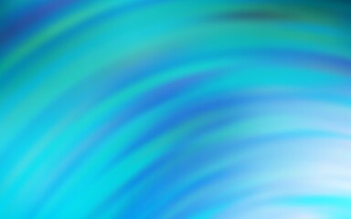 Light BLUE vector template with bent lines.