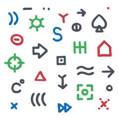 Modern hand drawn vector illustration 