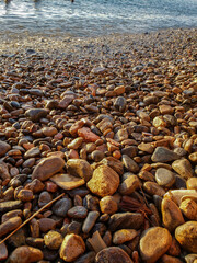 Stones on the beach