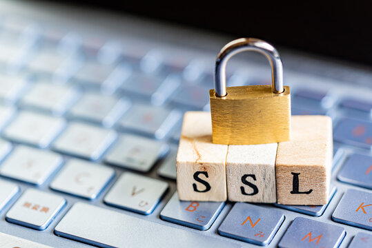SSLで暗号化されたパソコン