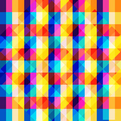 Seamless multicolored tablecloth pattern, texture