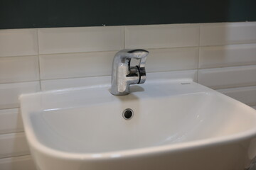 세면대, 화장실, 수도꼭지