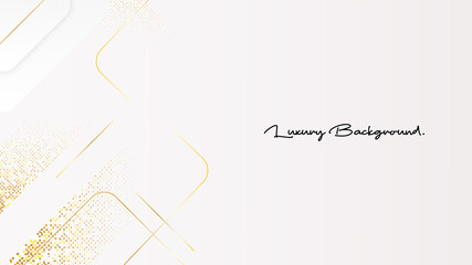 Creative luxury white minimal geometric with dynamic shapes abstract background wallpaper. Trendy Eps10 vector.