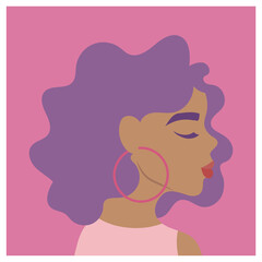 beautiful portrait of woman, attractive female