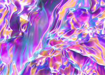 Fototapeta na wymiar Iridescent abstract texture