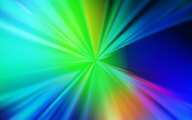 Obraz premium Light Blue, Green vector colorful abstract texture.