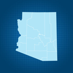 map of Arizona