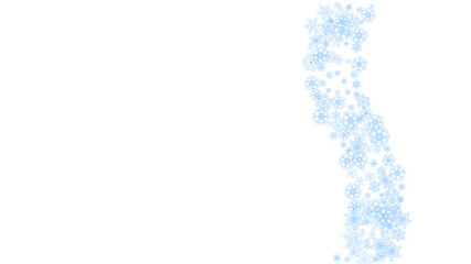 Christmas and New Year snowflakes