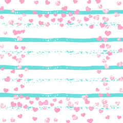 Gold glitter confetti with dots