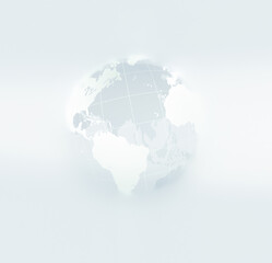 3D style white world