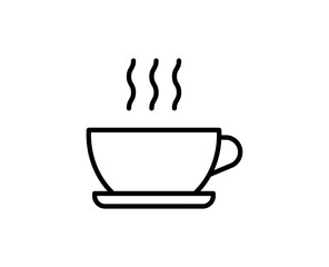 Cup line icon