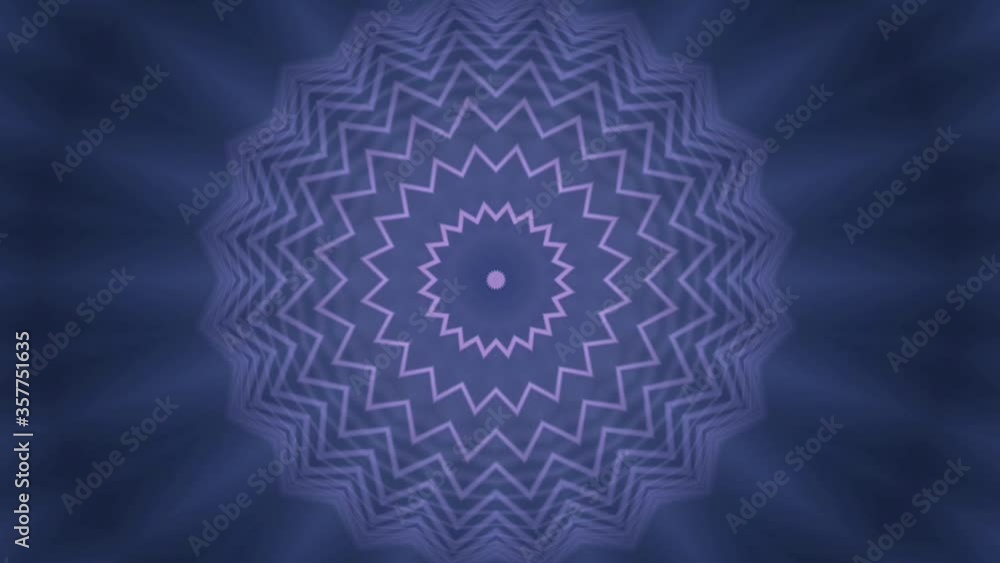 Poster graphical movement of lines forming in the center of the frame.